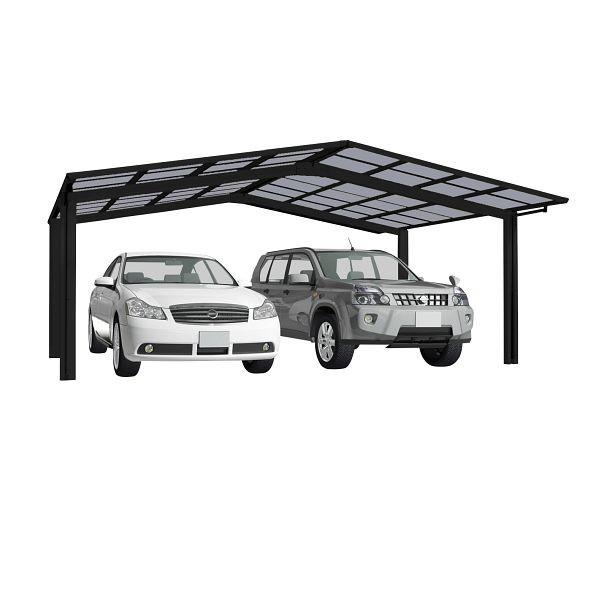 Ximax Aluminium Carport Linea Typ 60 M-Ausführung Schwarz, 76122