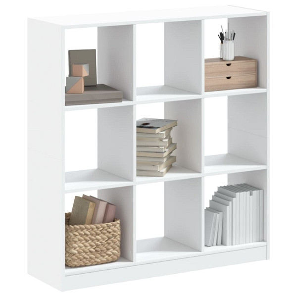 vidaXL Bücherregal Weiß 102x32x108 cm Holzwerkstoff, 3307837