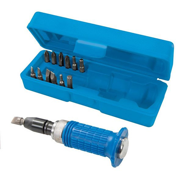 Silverline Weichgriff-Schlagschrauber mit Bits, 14-tlg. Satz, 14-tlg, 375291