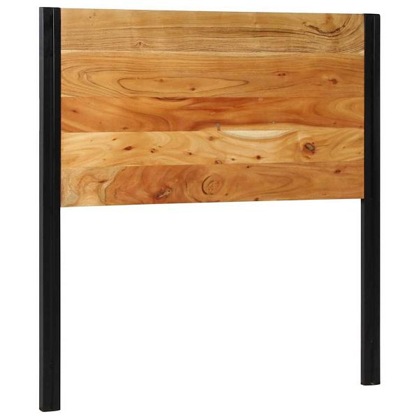 vidaXL Kopfteil 100 cm Massivholz Akazie und Eisen, 4017545