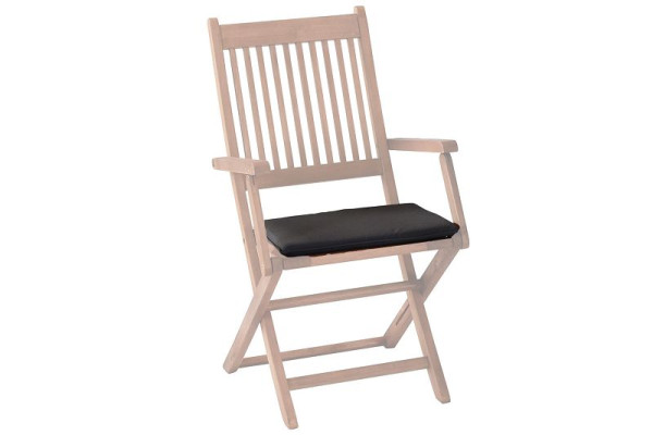 Merxx Kissen für Rio Klappsessel, 42 x 37 x 3 cm, grau, 29505-609