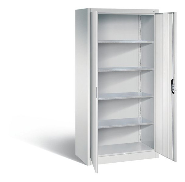 C+P Werkzeugschrank Acurado, H1950xB930xT500mm, Farbe: Lichtgrau, Muldengriff, 8921-00 S10942