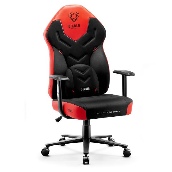 Diablo Chairs Gaming Stuhl Diablo X-Gamer 2.0 Normal Size: Rot, 840
