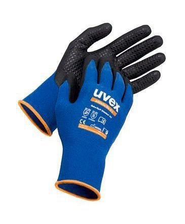 uvex Schutzhandschuh athletic lite dry, Kategorie II, Größe 8, VE: 10 Paar, 311703
