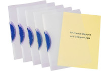Produktbild von Eichner Swing Clipmappen, Clip-Farbe: blau, VE: 25 Stück, 9218-00913 Eichner Swing Clipmappen, Clip-Farbe: blau, VE: 25 Stück, 9218-00913