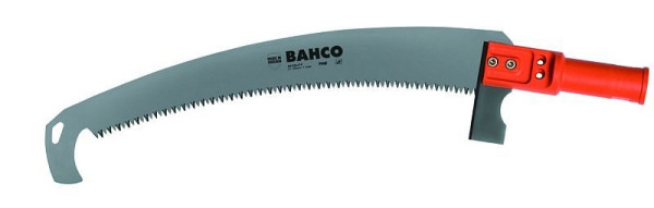 Bahco Astsäge für Aluminiumstiel, gebogenes Blatt, sehr scharf, japanische JT-Verzahnung (fein), Blattlänge 330 mm, mit Adapter & Holster, ASP-AS-C33-JT-F
