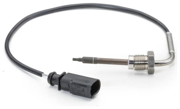 HELLA Sensor, Abgastemperatur, 2-polig, geschraubt, Kabel: 350mm, 6PT 014 494-241