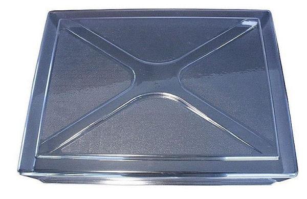 B.PRO Abdeckhaube eckig, transparent, aus Polycarbonat für CHV 66/54, CE 66/54, 296815