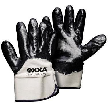 OXXA Handschuh X-Nitrile-Pro 51-080 mit Stulpe offen, VE: 12 Paar, Größe: 10, 15108010