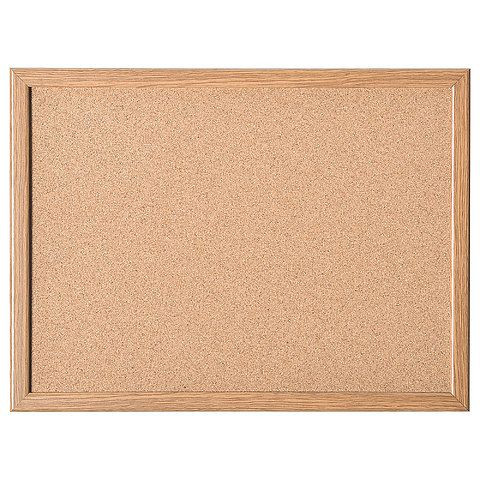 Magnetoplan Kork-Pintafel mit MDF-Rahmen, Größe: 800 x 600 mm, 121923