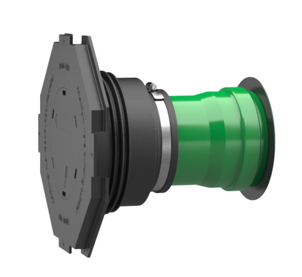 Hauff UNI - Durchführungsmanschette mit Anarbeitungsflansch UDM100/200 KG2000, 3030300190