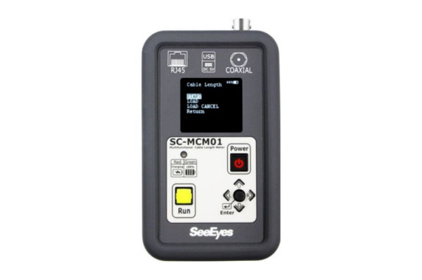 SeeEyes Kabeltester für Koax / UTP 1,5" OLED Display, SC-MCM01