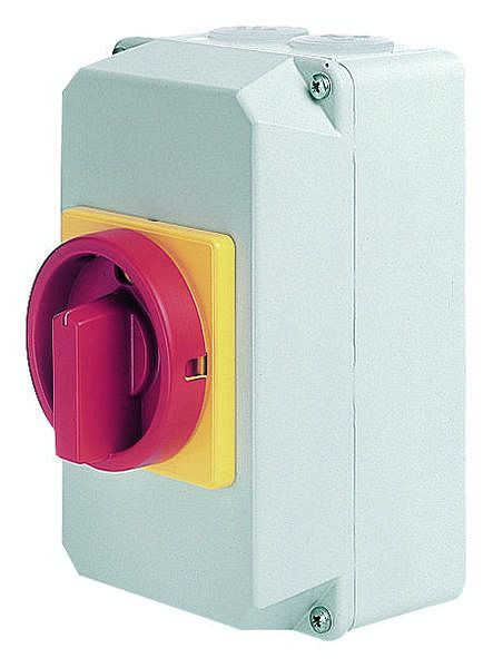 Elektra Tailfingen D2 01/HS-G44/2-D-MRG Haupt-NOT-AUS Schalter+N+PE gussgekapselt, 32990213
