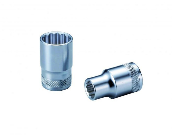 Boxo 1/2" Bit-Stecknuss - 12-Kant 10 mm, VE: 20 Stück, SK4122-010