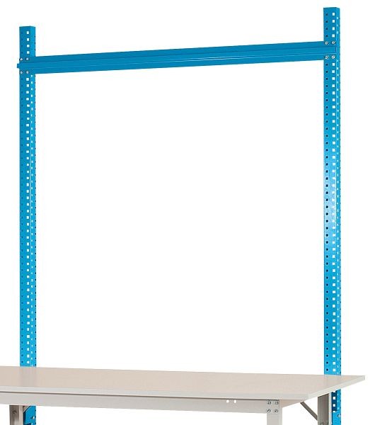 Manuflex Aufbauportal ohne Ausleger in Lichtblau RAL 5012, für PACKPOOL Standard mit Breite von 1750 mm, AS1641.5012