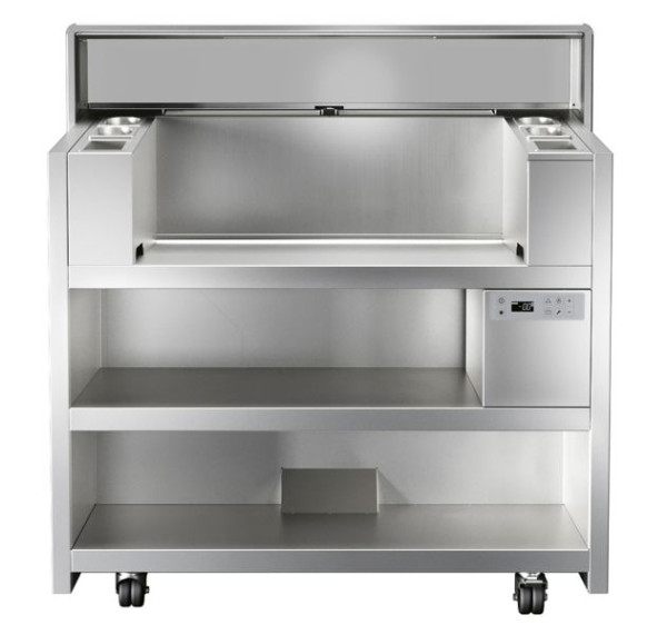 ZANUSSI Neutrales Kochtresen-Element NTEC2-1P, Standgerät, für EasyCookingPRO Tischgeräte, 406352080