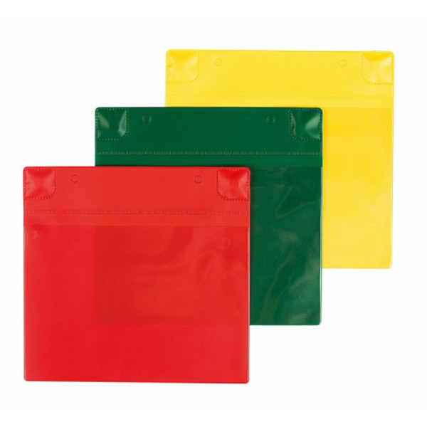 Stein HGS Magnettaschen, 315 x 280 mm, ohne Regenschutzklappe, rot, kn4002-1