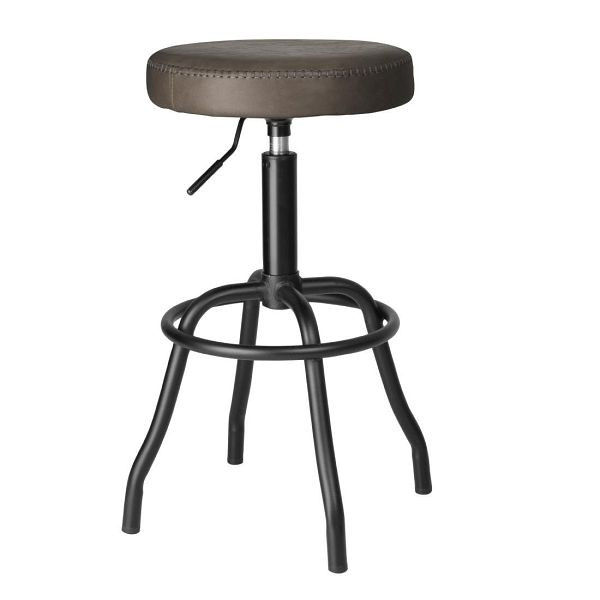 Bolero Brooklyn PU Hoch Barhocker - Mokka, bezogen mit PU-Gewebematerial, HW291