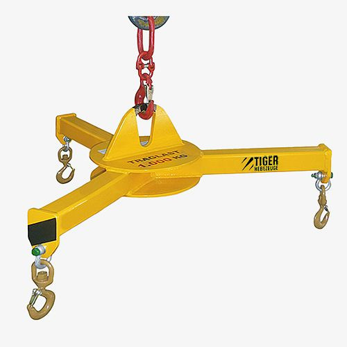 TIGER Hebezeuge Quertraverse - TA-Q3, Traglast: 1.000 kg, Hakenabstand Ø L: 1.500 mm, TA-Q3-1-1,5