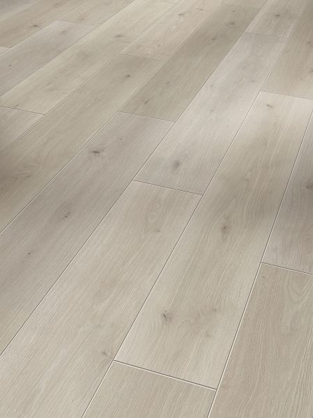 Parador Laminat Classic 1050 Eiche Natural Mix grau Landhausdiele Naturmattstruktur 4-seitige V-Fuge, VE: 10 Stück, 1730464