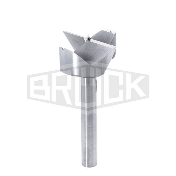 BRÜCK ZOBO Bohrer WD Chromstahl, Durchmesser: 50mm, Gesamtlänge: 100mm, Bohrsystem 2, 762038