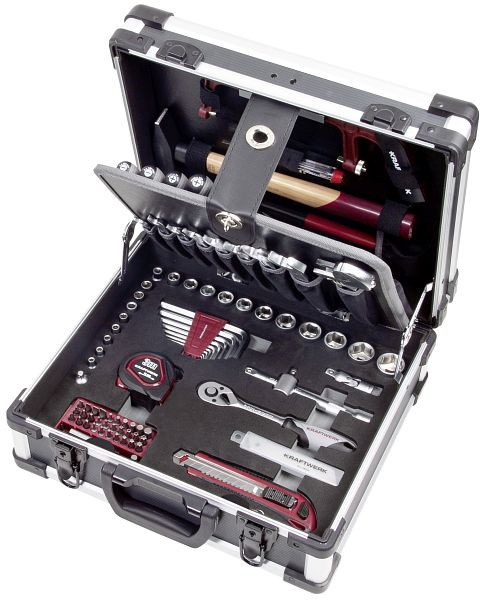 Kraftwerk Werkzeugkoffer B143, 1/4"+ 3/8", 102-teilig, 202.143.000