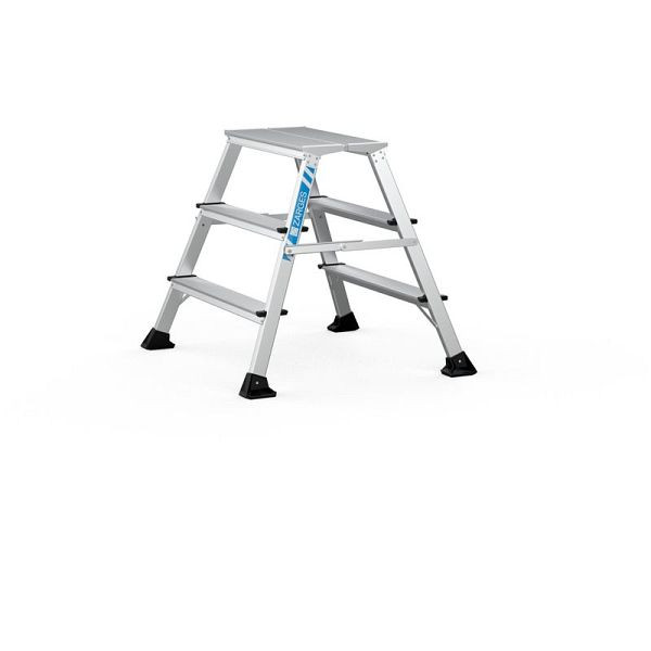 ZARGES XLstep P - Podest breit 2 x 3 Stufen, Stufentiefe: 92 mm, 41410