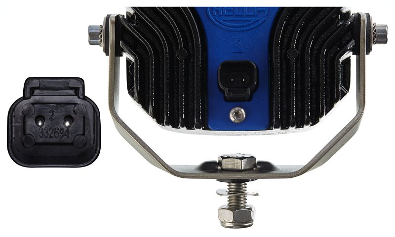 HELLA Halogen-Rückfahrscheinwerfer - 24/12V Mit 2-Punkt Befestigung