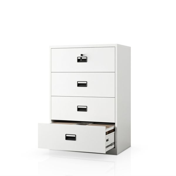 Jan Nowak Metall-Karteischrank, Weiß, 900x1320x600 mm, SARA XL V4, 2296