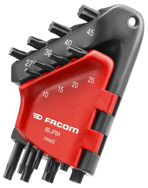 Facom Stiftschlüssel im Halter, 6-teilig, 89R.JP6