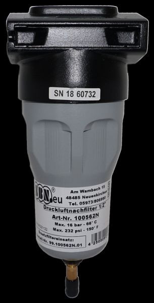 SBN Druckluftfilter/Nachfilter 3/8", N2, 100561N2