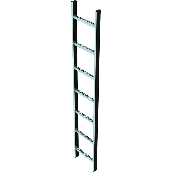 ZARGES Schachtleiter Edelstahl 8 Sprossen, 47345, 4003866473458