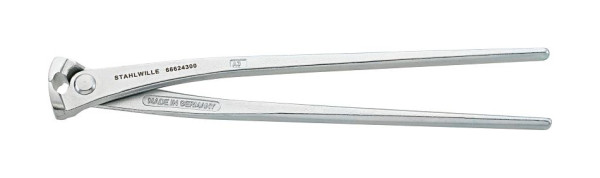 STAHLWILLE Kraft-Monierzange Nr.6662 Länge 300 mm Kopf verchromt, poliert Griffe verchromt, 66624300