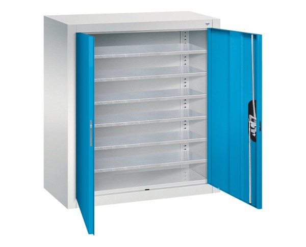 C+P Magazinschrank Serie 13, H830xB700xT300mm, 7035/5012, 134013-20 S10082