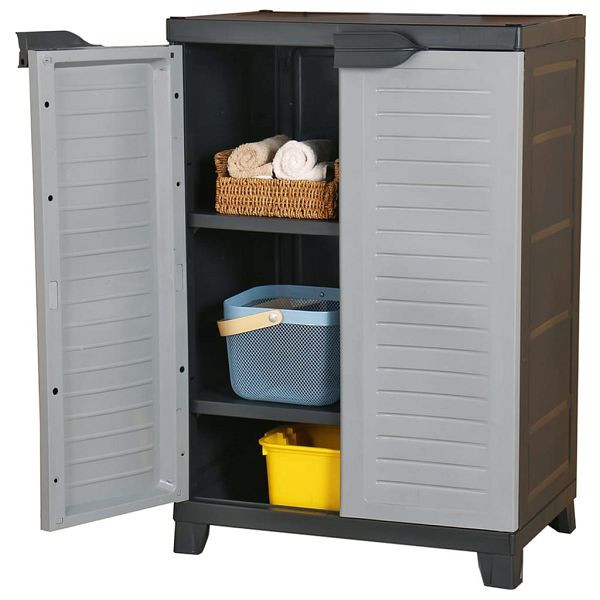 vidaXL Kunststoffschrank 65x45x97 cm, 337903