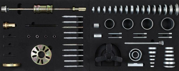 KS Tools MODULO Systemeinlagen-Satz für Radlager, 76-teilig, 440.9076