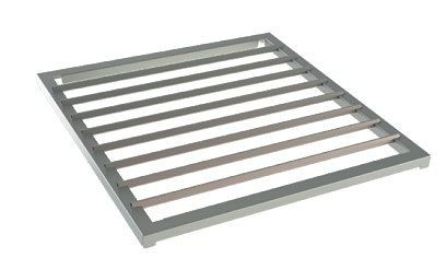 IDEAL AKE Auflagesystem HZ1 für WKS, liegend, je Ebene bis zu 9 Flaschen (Platzbedarf: 8 Rasterpunkte), feststehend, 485E-384917