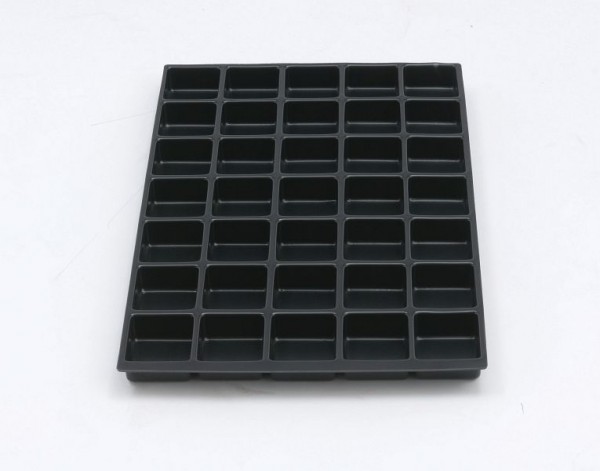 Bisley MultiDrawer™ Schubladeneinsatz A4 35 Fächer für alle DIN A4 Schubladen, Kunststoff, 221P1800