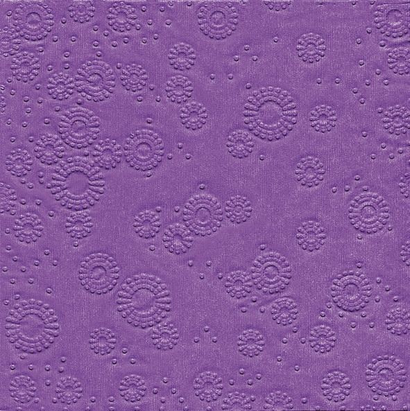 PAPER+DESIGN Tissue-Moments-Servietten Color - lila, VE: 16 Stück, 24023