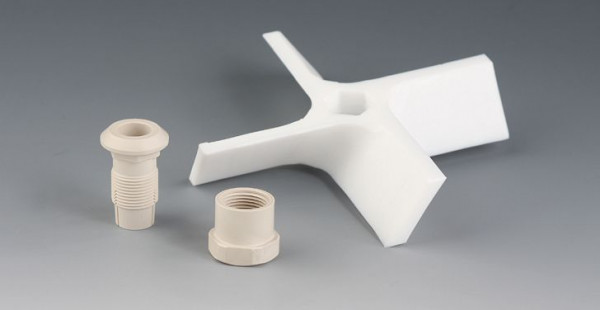 Bohlender Propeller-Zusatzflügel, vierflüglig für Durchmesser Welle in mm: 10, Flügelmaße laut Abbildung A-B-C in mm: 140 - 30 - 5, C 448-20