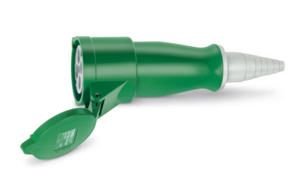 Fein Stiftstecker, 32 A, Über 50 V, 100-300 Hz, 10 h, 3 P+E, 30728124005