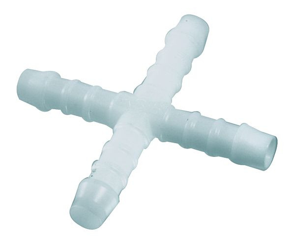 Prevost Gleichseitiges Kreuzstück, für Schlauch mit Innen-Ø= 4 mm, VE: 10 Stück, JPL X4
