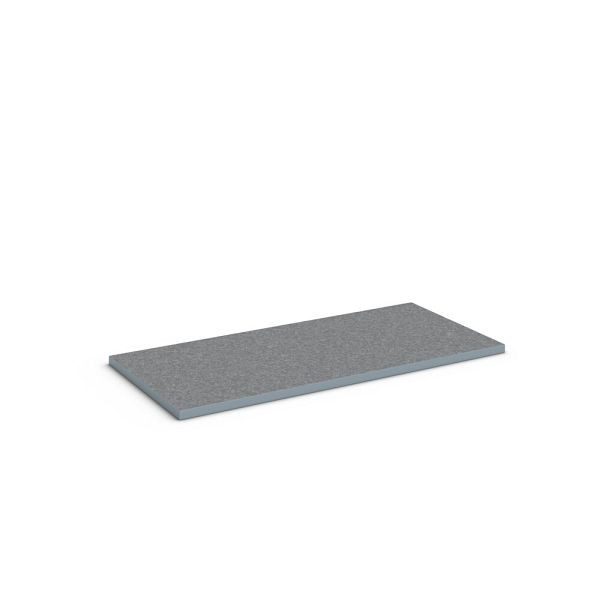 bott verso Lino-Arbeitsplatte, BxTxH: 1300 x 600 x 30 mm, 41201159.15