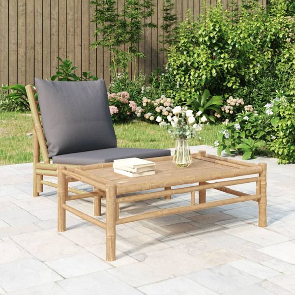 vidaXL Garten-Couchtisch 100x55x33 cm Bambus, 363456