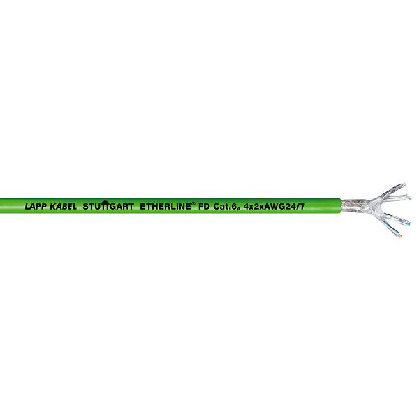 LAPP Ethernet-Leitung ETHERLINE® FD Cat.6A 4X2X24/7AWG, VE: 500 Meter, 2170485/500
