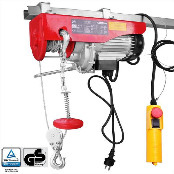 DEUBA Seilwinde elektrisch 200/400 kg, Garage, Werkstatt, 103516, 4251776914572