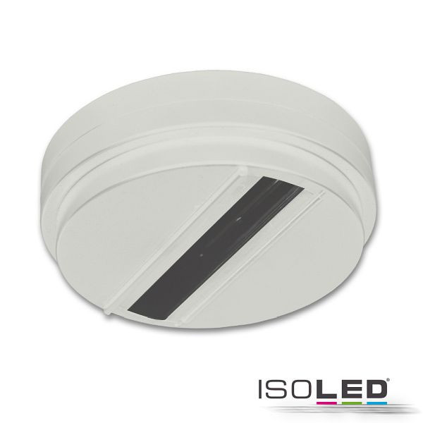 ISOLED Monotrack-Aufbauadapter für Schienenstrahler, weiß, 1-Phase, 113577