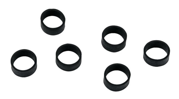 KS Tools Ersatz-Gummiring-Set für Scheren-Entriegler, 6-teilig, 115.1282