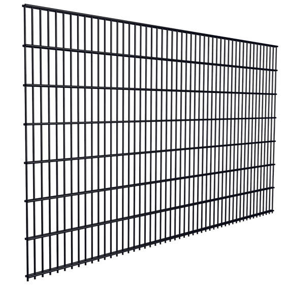 FA-Bausysteme Doppelstabmatte 6/5/6 Anthrazitgrau Höhe: 1430 mm Anthrazitgrau, 41892