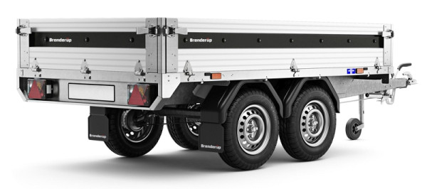 Brenderup Anhänger 4260ATB1500, Maße: 1430 x 2590 x 350 mm, SW10180